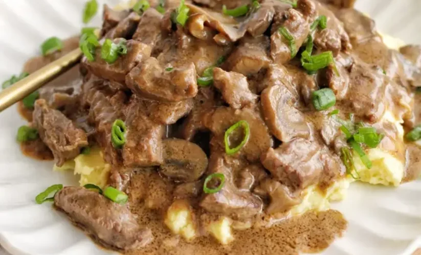 Beef Stroganoff